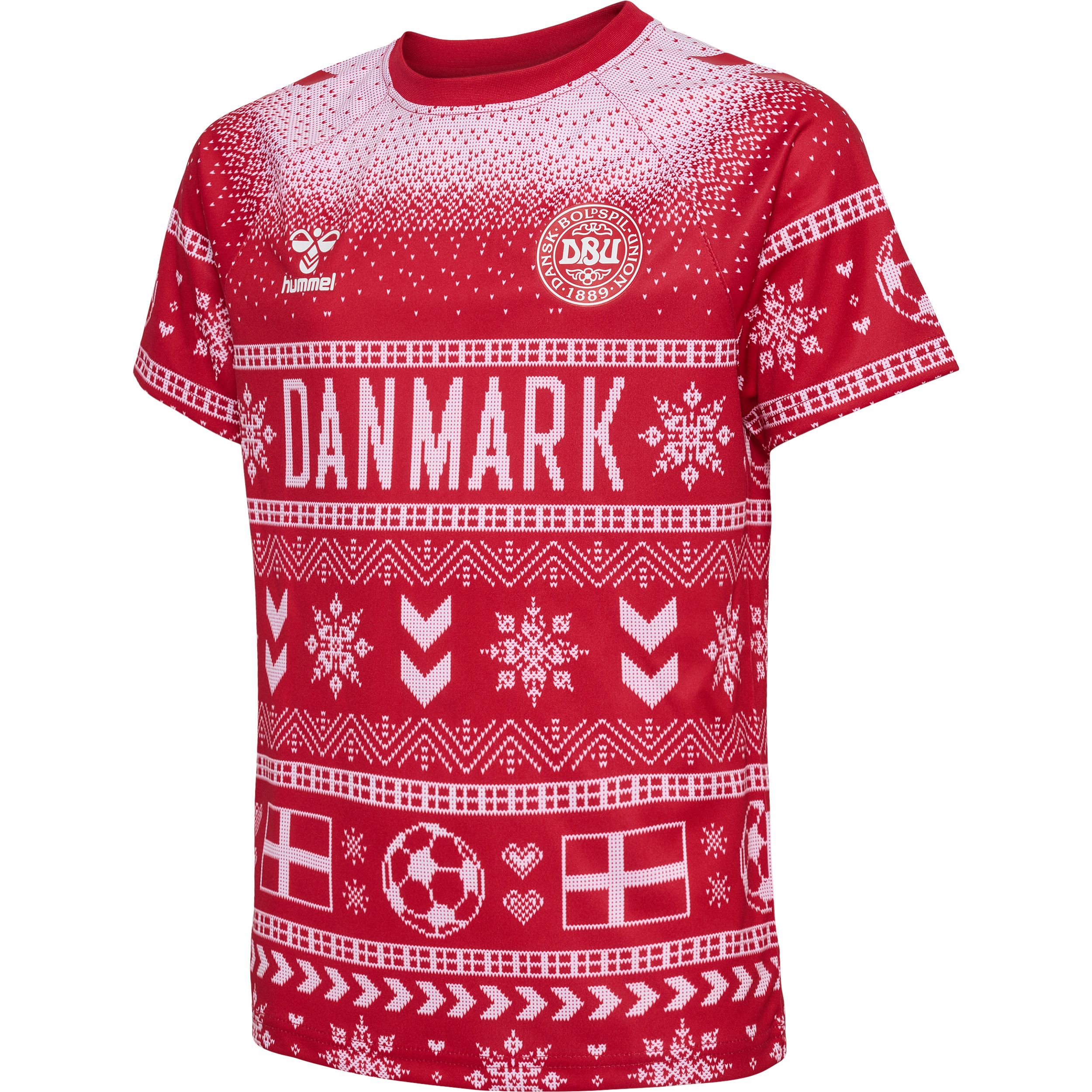 HMLDBU FAN XMAS JERSEY S/S KIDS