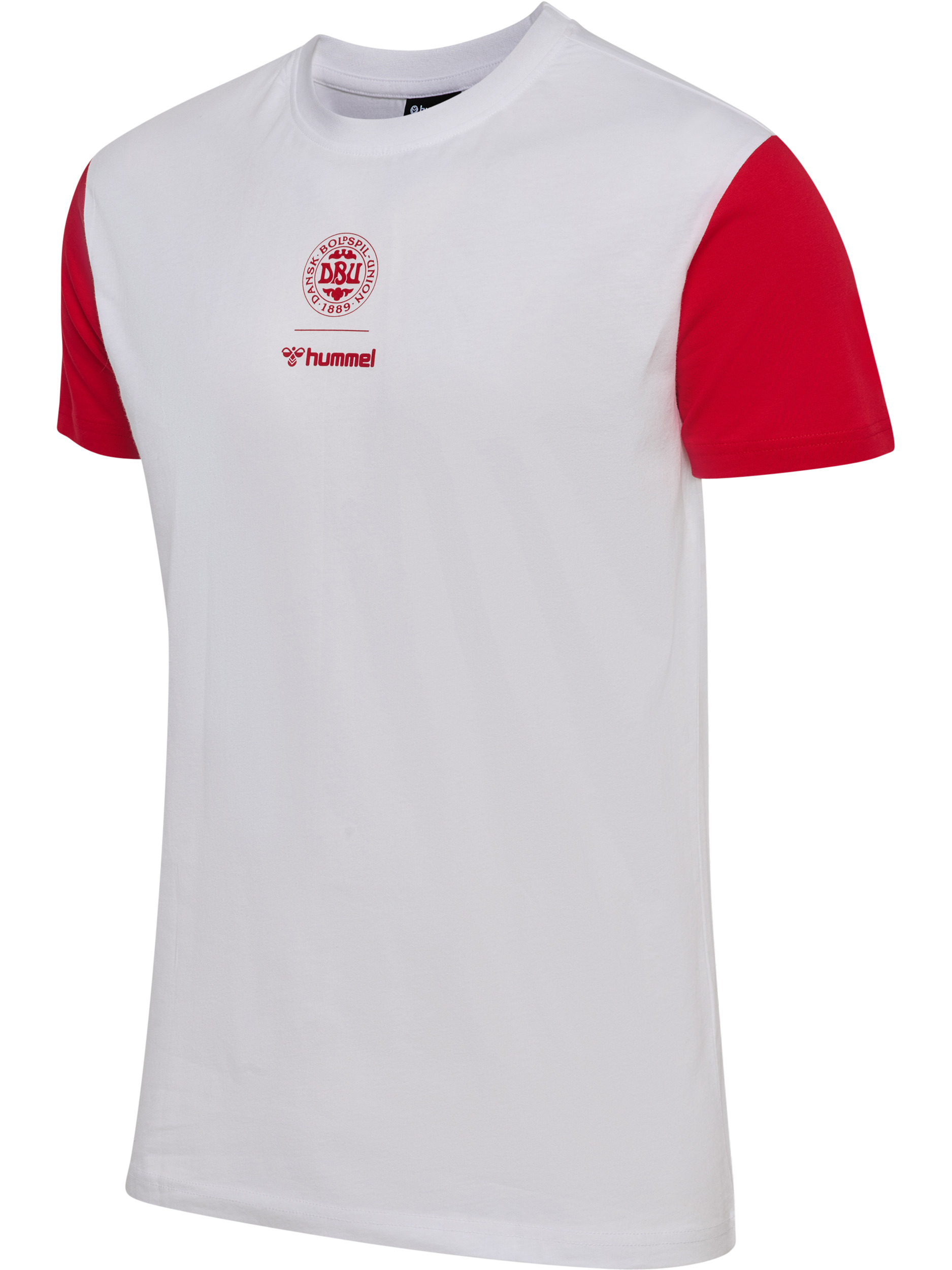 DBU 26 FAN RED-WHITE TEE SS