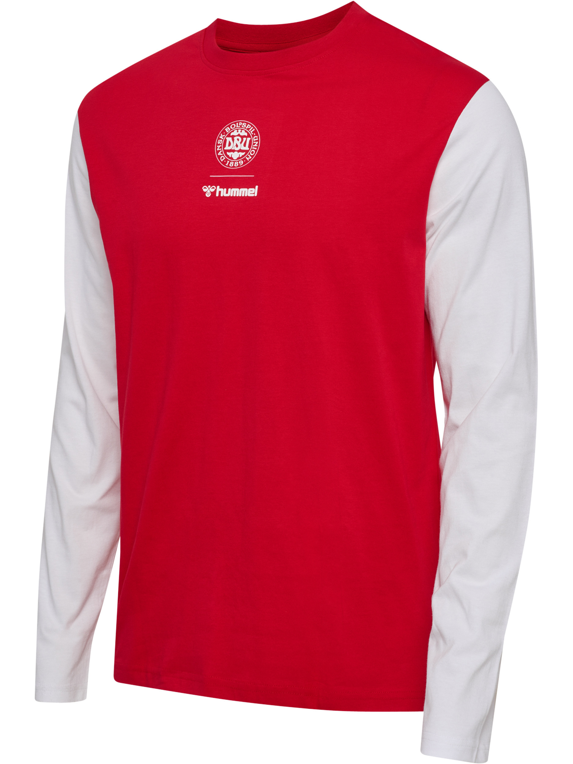 DBU 26 FAN RED-WHITE TEE LS