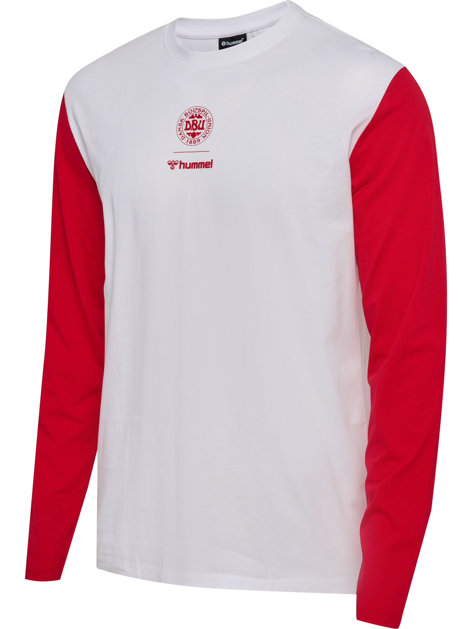 DBU 26 FAN RED-WHITE TEE LS